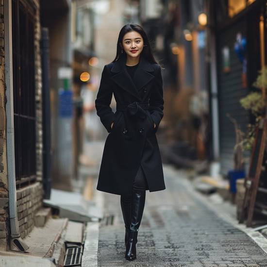 黑色衣服搭配什么裤子，黑色衣服裤子万能搭配精选