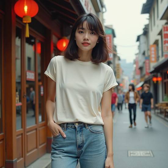 皮肤黄适合穿什么颜色的衣服，黄皮穿搭指南：显白色系精选