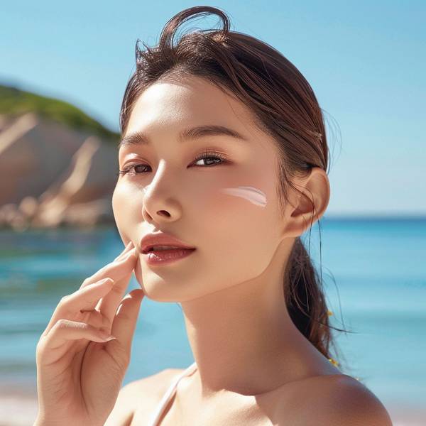 涂防晒霜的正确顺序,精准涂抹防晒七步,顺序对了防护加倍