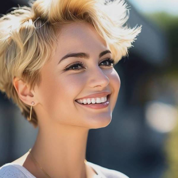 适合圆脸的短发发型，圆脸短发剪裁指南