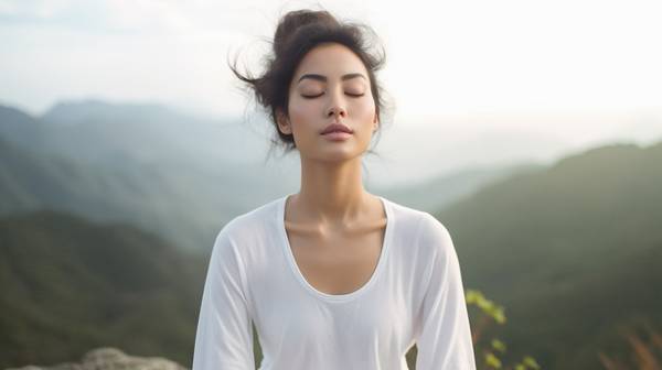 胸式呼吸的正确方法,腹式呼吸术:解锁正确深呼吸的五步掌握法