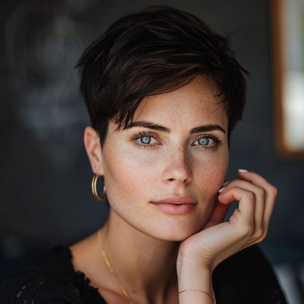 适合圆脸的短发发型，圆脸短发剪裁指南