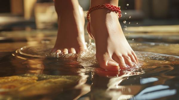 白醋泡脚的正确方法，白醋泡脚养生指南与正确方法