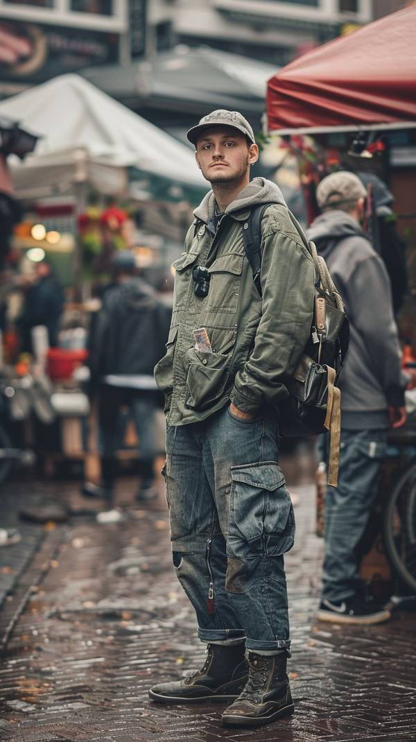 工装裤子配什么鞋子，工装裤百搭鞋款指南：从运动鞋到马丁靴的造型全攻略