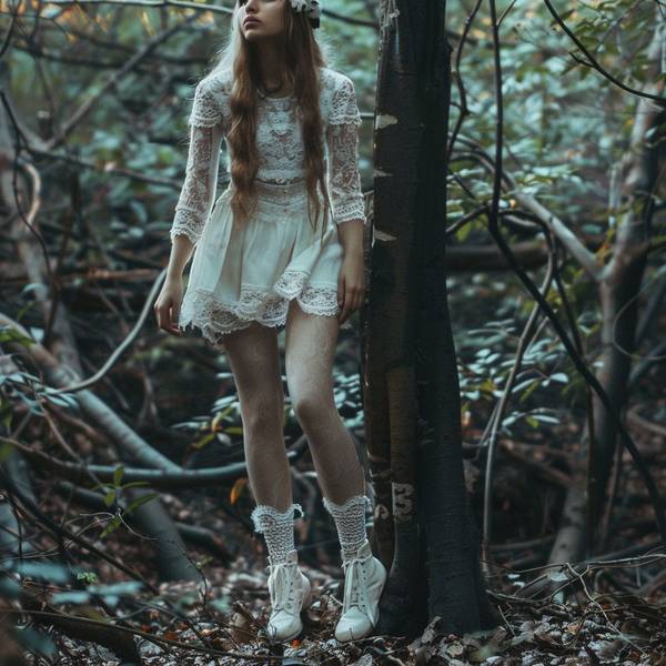 白色蕾丝裙配什么鞋子，白色蕾丝裙的百搭鞋款搭配指南