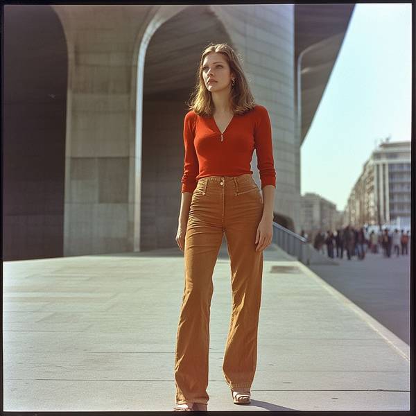 搭配阔腿牛仔裤的上衣，冬日氛围感穿搭指南：七款与阔腿牛仔裤绝配的上衣推荐