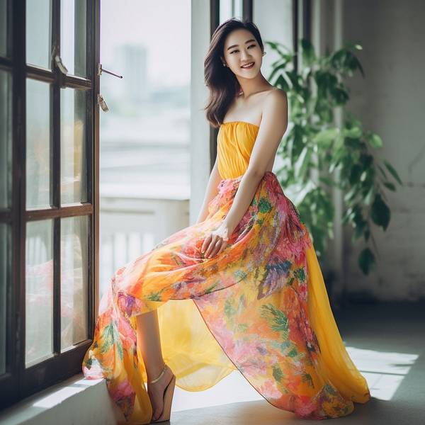 黄色裙子搭配什么鞋子好看，25种黄裙与鞋履穿搭配色秘诀