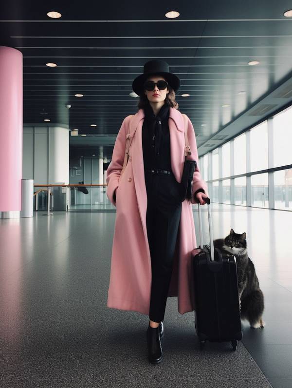 粉色大衣配什么颜色鞋子,粉色大衣绝配指南:优雅舒适的鞋色选择