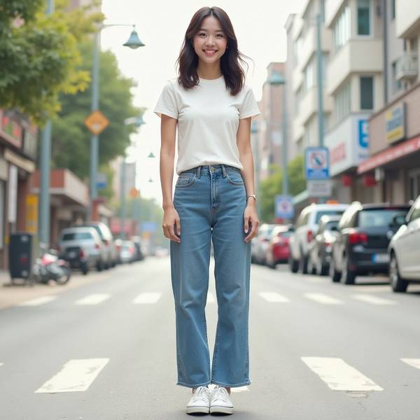 阔腿牛仔裤配什么鞋子好看,阔腿牛仔裤最搭这6款显高时髦鞋款指南