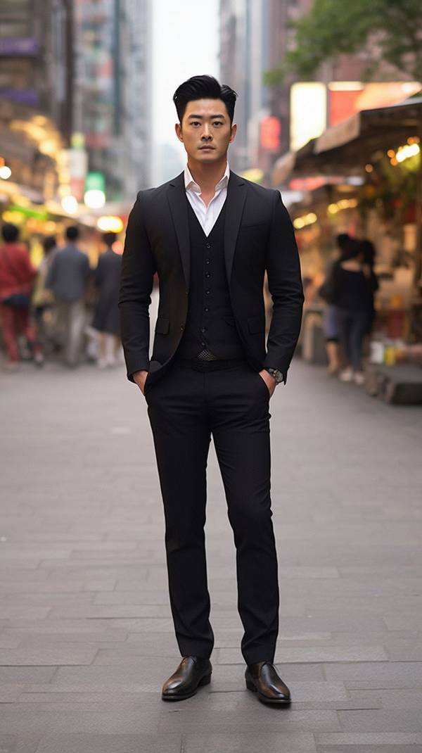 黑西裤配什么鞋子，黑色西裤搭配指南，选择适合的五款百搭鞋子