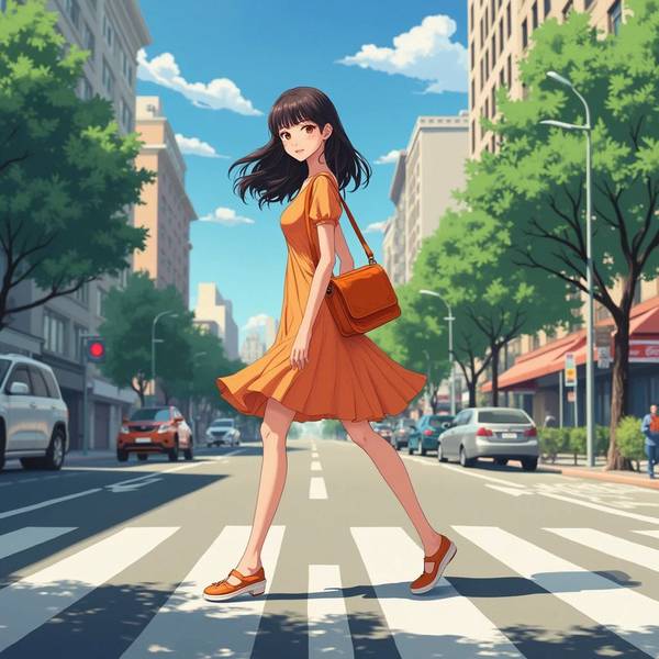 橘色裙子搭配什么鞋子,温暖活力,橘裙配鞋全攻略演绎足尖时尚