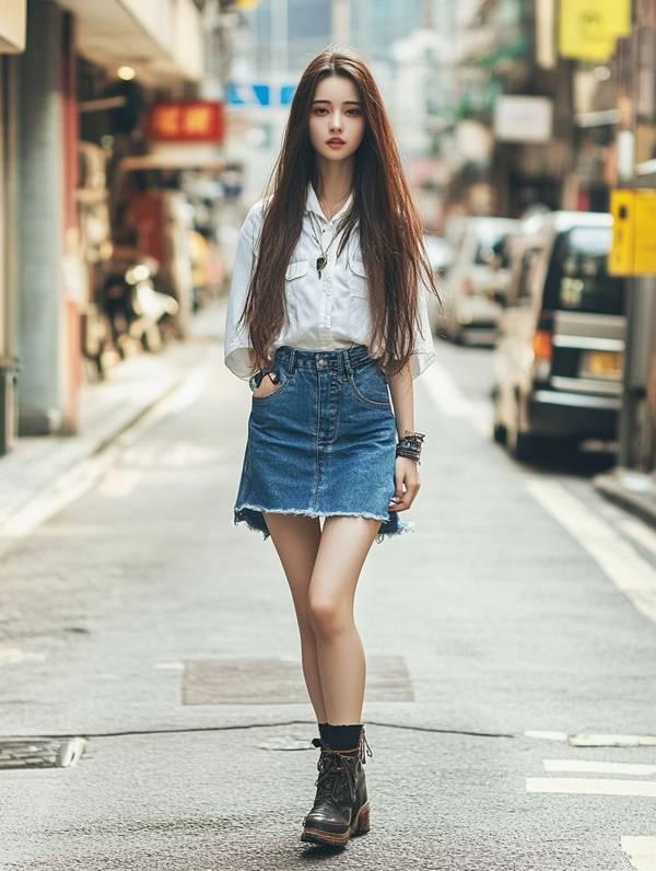 短裙配什么鞋子好看,短裙配这5双鞋穿出时髦高级感