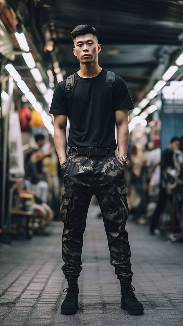 男士迷彩裤配什么鞋子，秋冬男士迷彩裤搭配指南：这5款鞋子最显潮流范儿