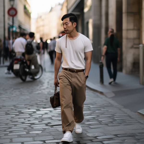 白色裤子搭配什么鞋子，白裤子搭鞋指南：20款绝配鞋型全解析