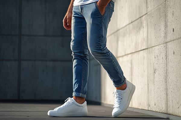 浅色牛仔裤配什么鞋子,浅色牛仔裤的万能鞋款搭配指南