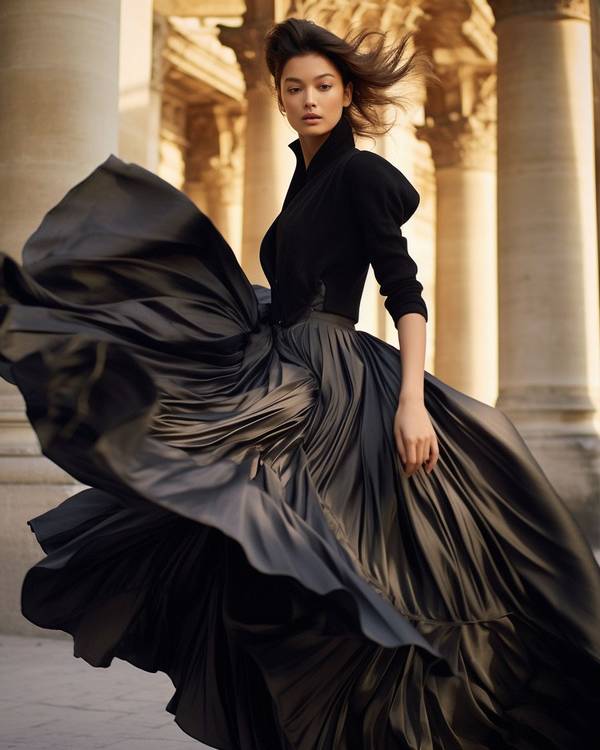 黑色长裙配什么鞋子好看,黑色长裙绝配指南:优雅鞋履的进阶搭配方案