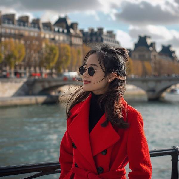 红色大衣配什么裤子,复古红大衣配这4款裤装气场全开 绝美冬日时髦指南