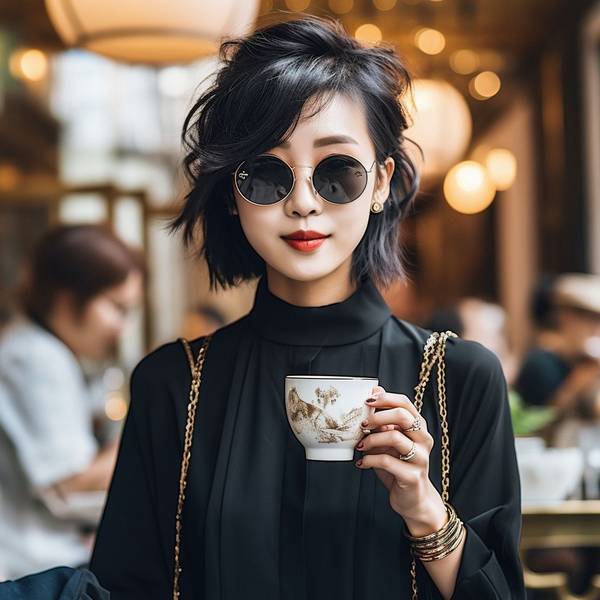 短发穿衣搭配技巧,短发女孩的日常穿搭秘籍:23种简约时髦造型指南