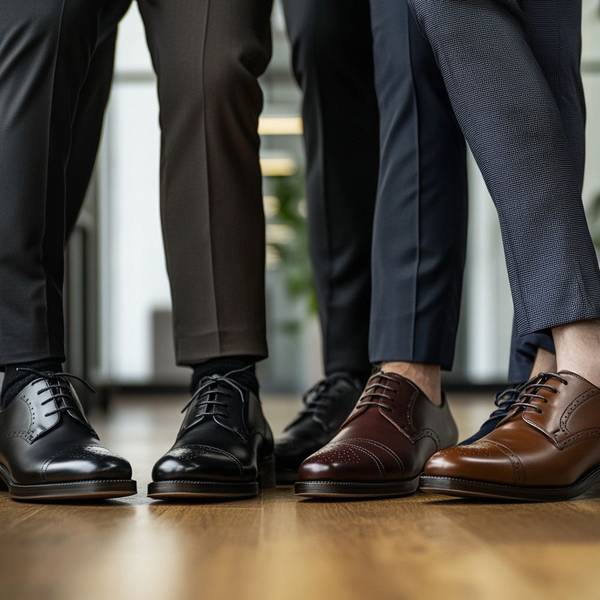 黑色裤子搭配什么颜色鞋子，黑色长裤与六种鞋色搭配的黄金法则