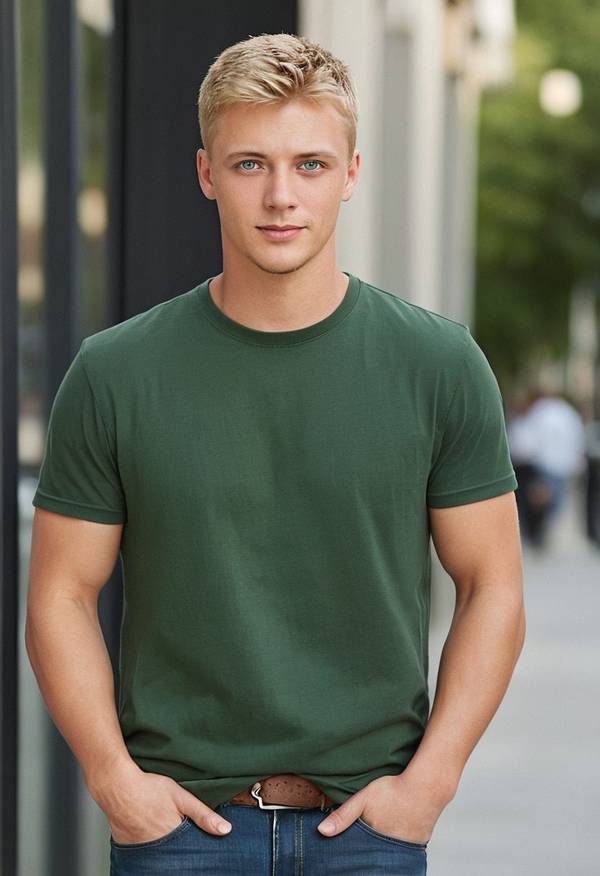 蓝色牛仔裤配什么颜色短袖，蓝色牛仔裤搭配这4种颜色短袖效果更出众