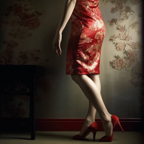 穿旗袍配什么鞋子好看，旗袍穿搭指南：这样搭鞋子优雅又显气质