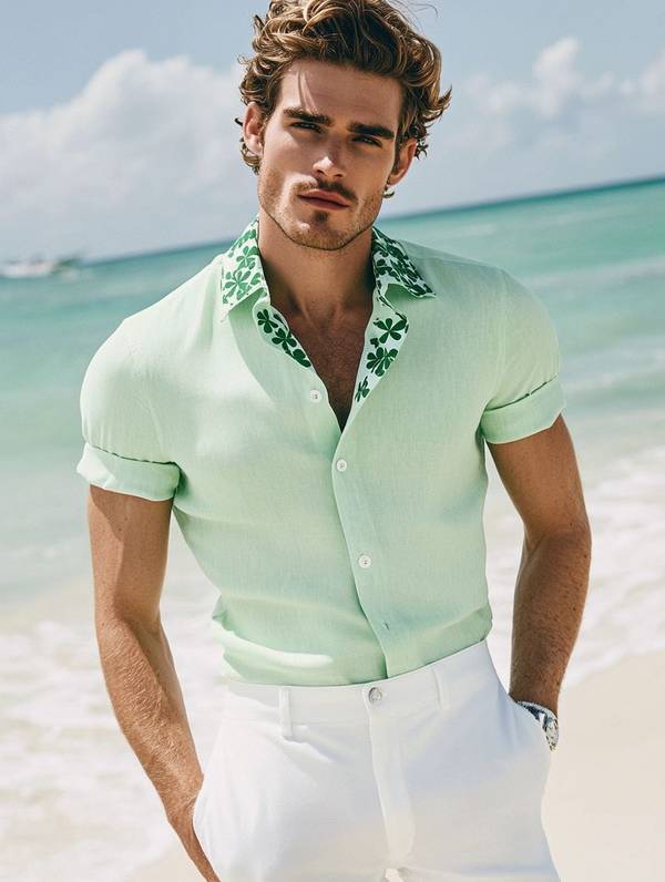 浅绿色衣服配什么鞋子，浅绿色服饰最佳鞋款搭配指南与色彩美学