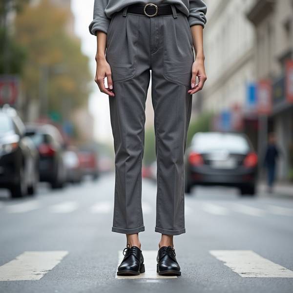 灰色鞋子搭配什么颜色裤子，灰色鞋子搭配三种经典色裤子的实用指南