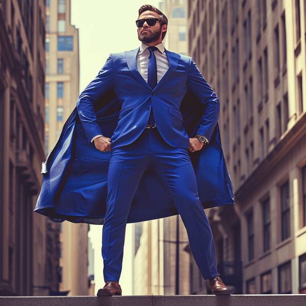 蓝色套装配什么鞋子,蓝色套装配鞋指南:从职场到街拍的完美搭配方案