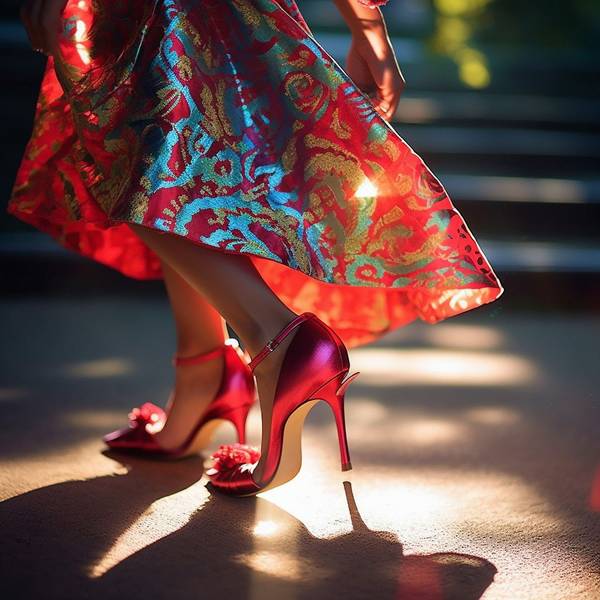 红裙子配什么鞋子好看，红裙子搭配这五双鞋子美出新高度