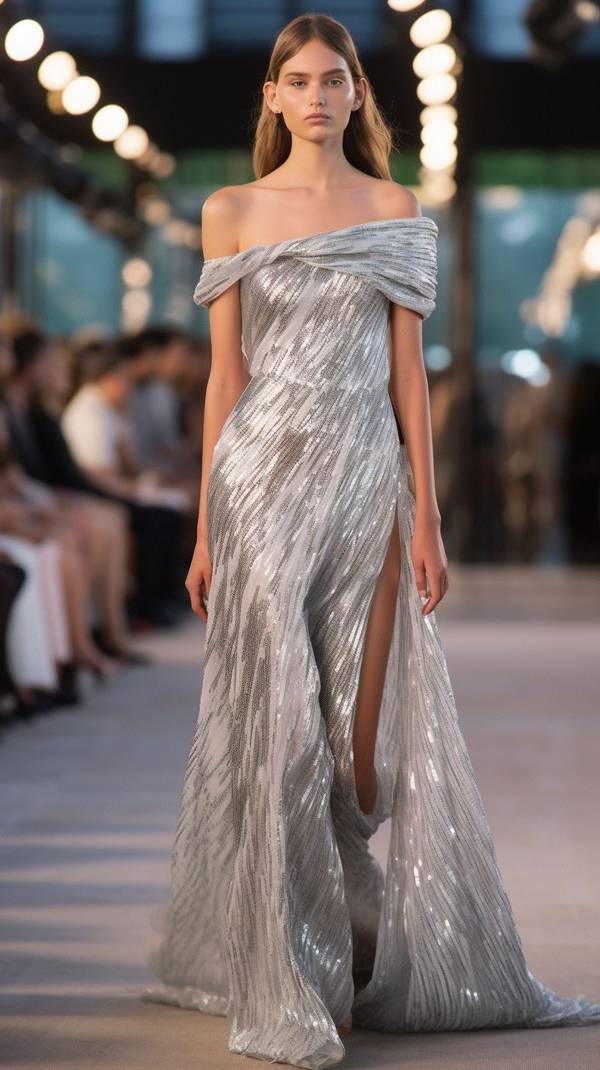 银灰色裙子配什么鞋子，银灰色裙子最全鞋款搭配指南25种风格任你选