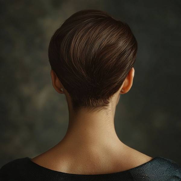 到脖子的短发怎么扎,干练气质范:脖颈短发日常实用扎发指南