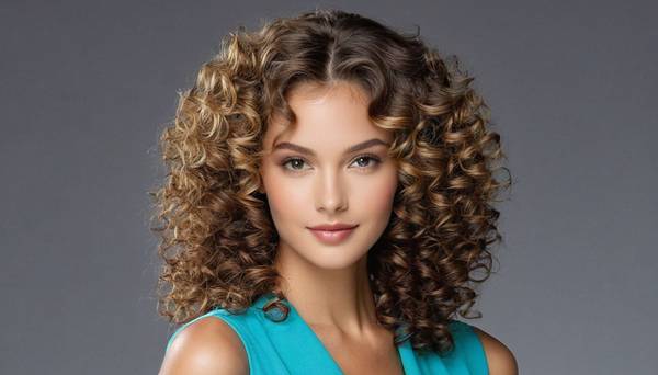 时尚发型女中长发卷发,惊艳卷发造型:中长发时尚发型终极指南