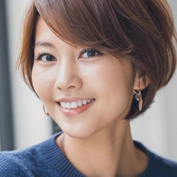 圆脸适合什么短发，圆脸必试这5款短发修饰脸型又显瘦