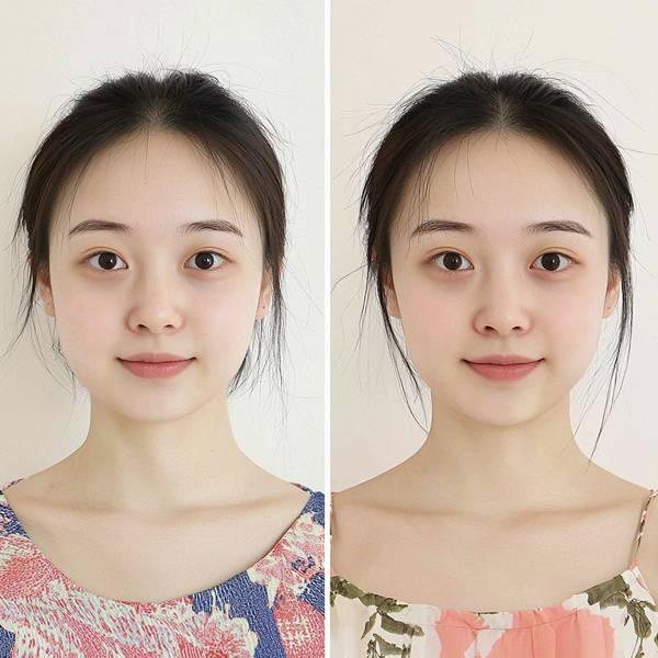 圆脸和鹅蛋脸的区别，圆脸与鹅蛋脸：直观对比与辨识要点精析