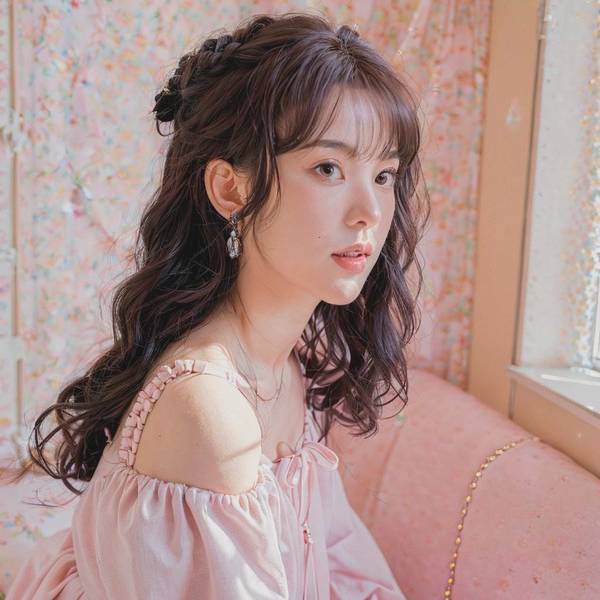 中长发怎么扎简单好看,中长发女生必学:3款简单扎发教程轻松变美