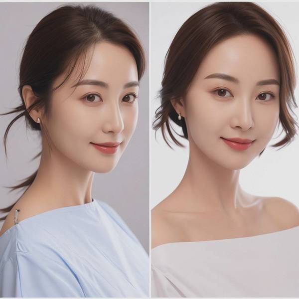 圆脸和鹅蛋脸的区别，圆脸与鹅蛋脸：直观对比与辨识要点精析