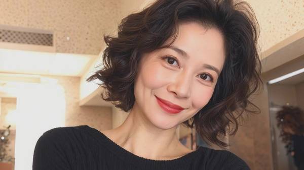 短发睡前卷发小方法，轻柔便捷的睡前卷发术：短发懒人必备的波浪造型秘籍