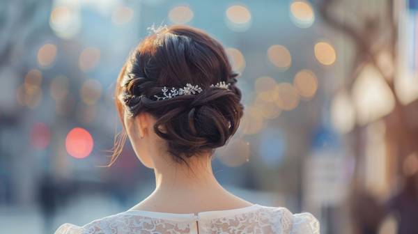 中长发怎么盘头发简单好看,9款简单易学中长发盘发教程(建议收藏)