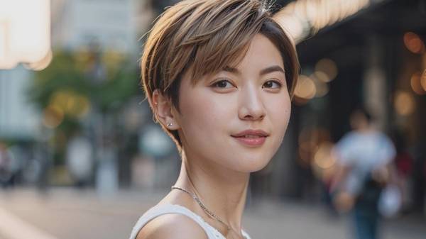 15岁女中学生发型短发，青春定格：15岁女生短发造型的全方位美学指南