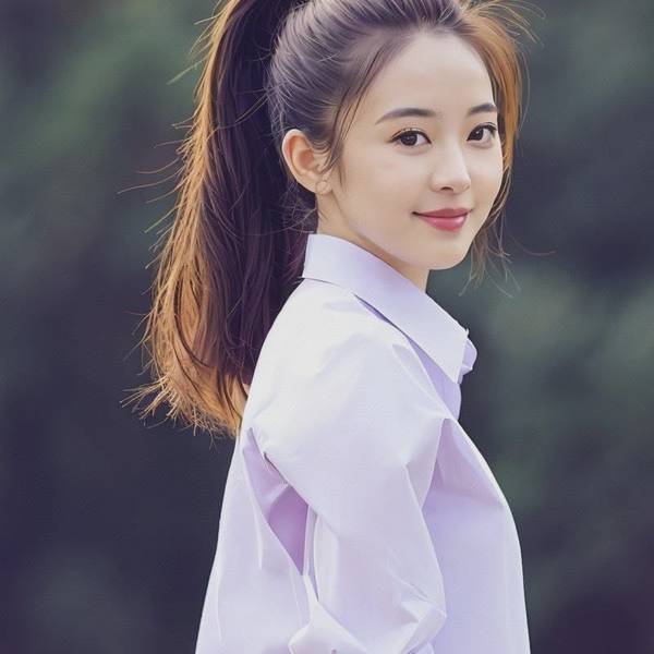 高马尾怎么扎好看，高马尾别乱扎显脸大的正确方法