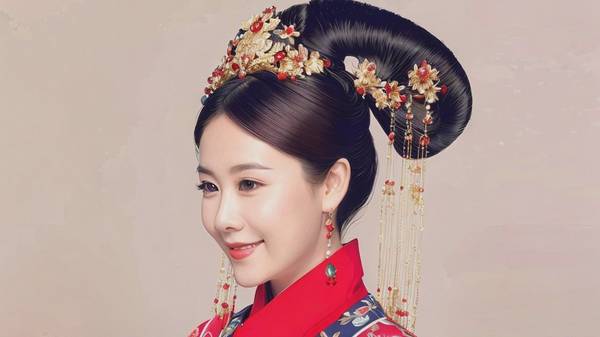 古装发型怎么扎简单又好看，小白必学的三款简易古装盘发教程