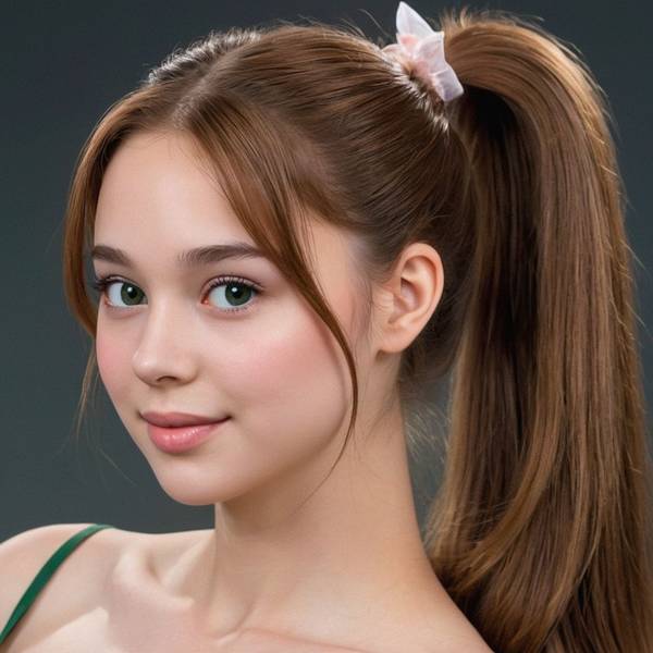 高马尾怎么扎好看，高马尾别乱扎显脸大的正确方法