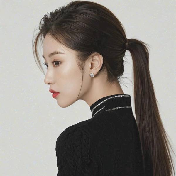 圆脸适合高马尾吗,圆脸福音:高马尾的逆袭造型指南