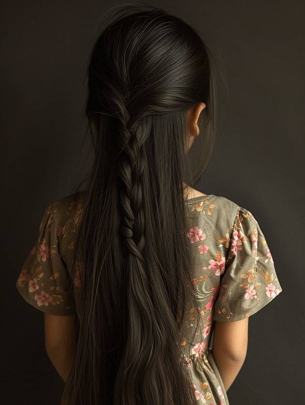 儿童发型女孩编发简单又好看,儿童易学简易日常女孩发型编发教程