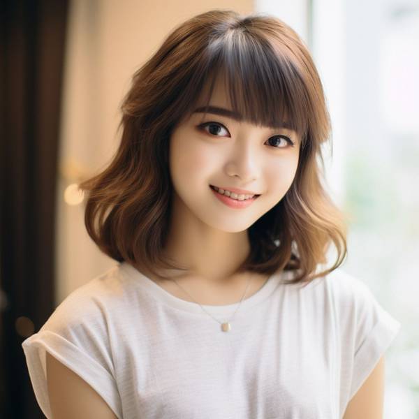 头发多圆脸的女生适合什么发型,圆脸蓬松发型显瘦指南与造型秘笈