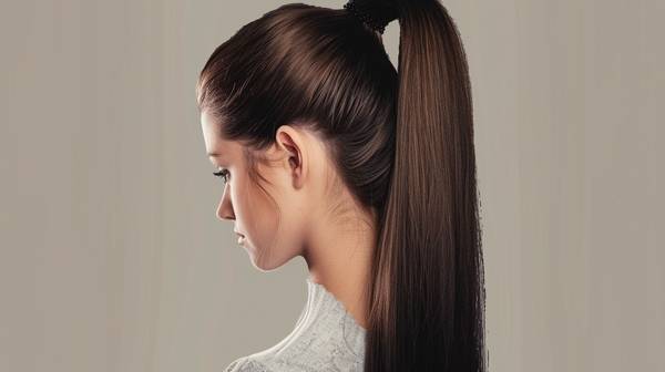 扎马尾后面的碎头发怎么办,完美解决马尾碎发烦恼的实用造型指南
