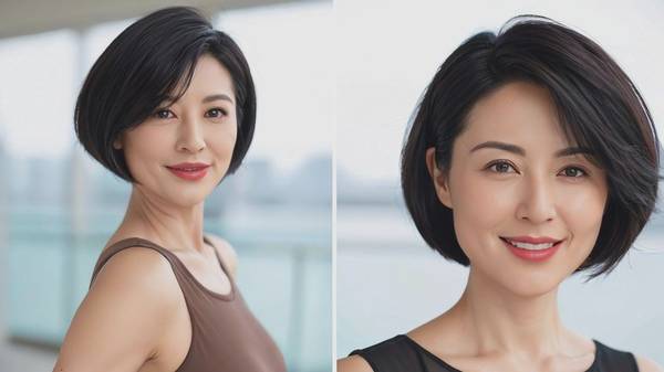 长发显老还是短发显老,短发衬青春:显年轻的发长比想象中更短