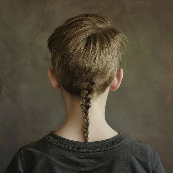 儿童辫子简单洋气扎法，适合日常的儿童编发快速教程