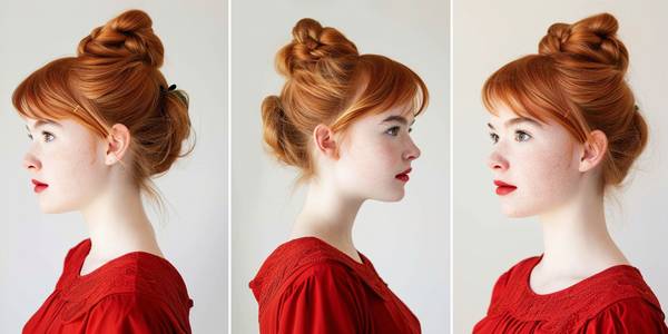 丸子头发怎么扎好看又简单，丸子头的扎法轻松打造满分气质