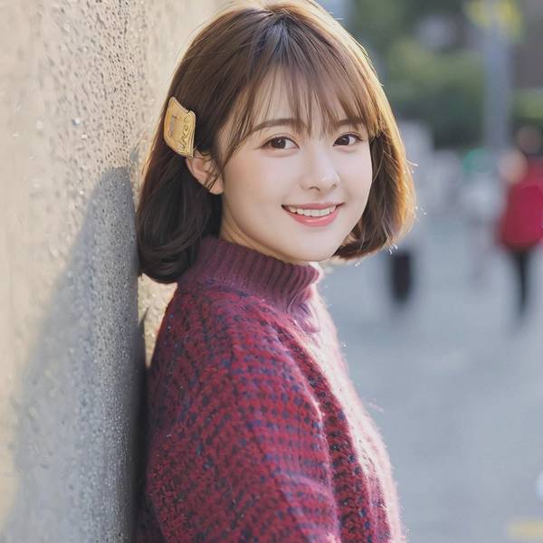 短发学生怎么扎可爱,19款短发女孩的元气发型教程